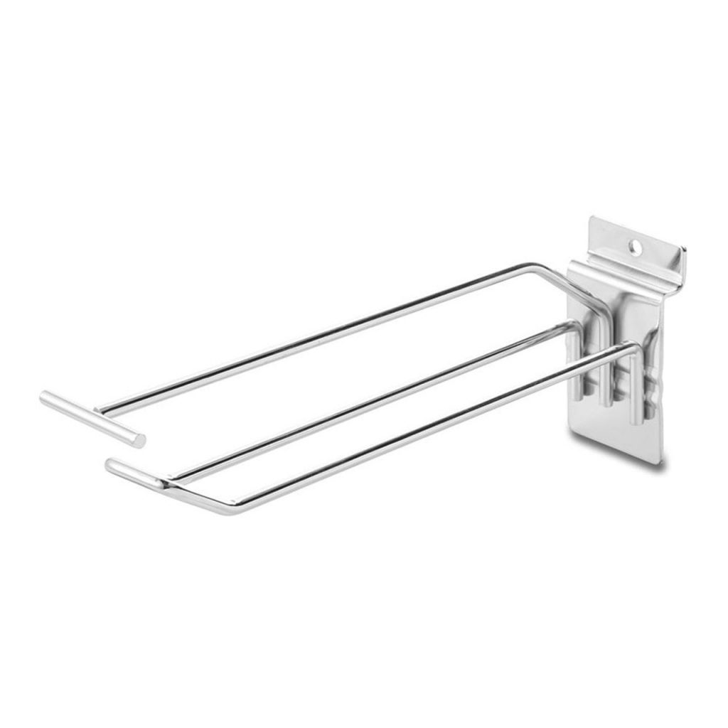 200mm Slatwall price tag loop hook Dinya Shopfittings