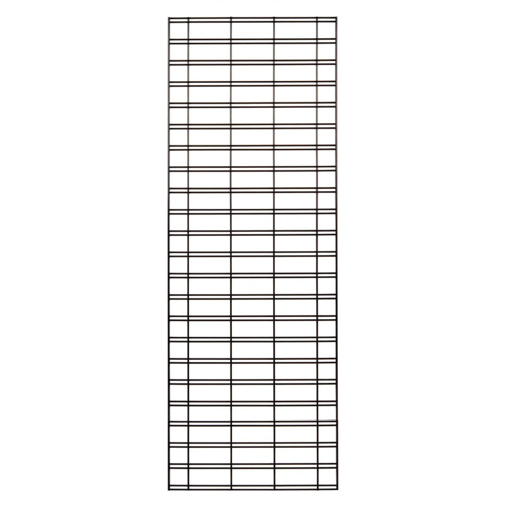 Grid Mesh Panel Black 180mm High
