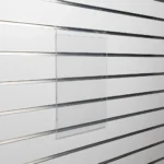 Slatwall acrylic A4 sign display, Portrait