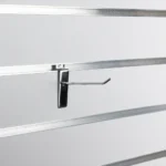 100mm Standard Chrome Slatwall Hook