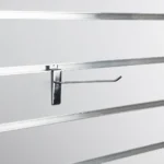 150mm Standard Chrome Slatwall Hook