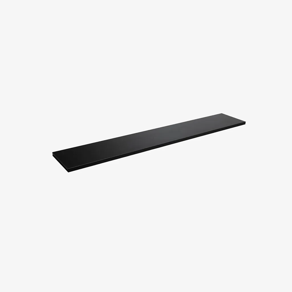 Black MDF Shelf 1160mm x 200mm