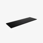 Black MDF shelf 1200 L x 300 D x 18mm Thick