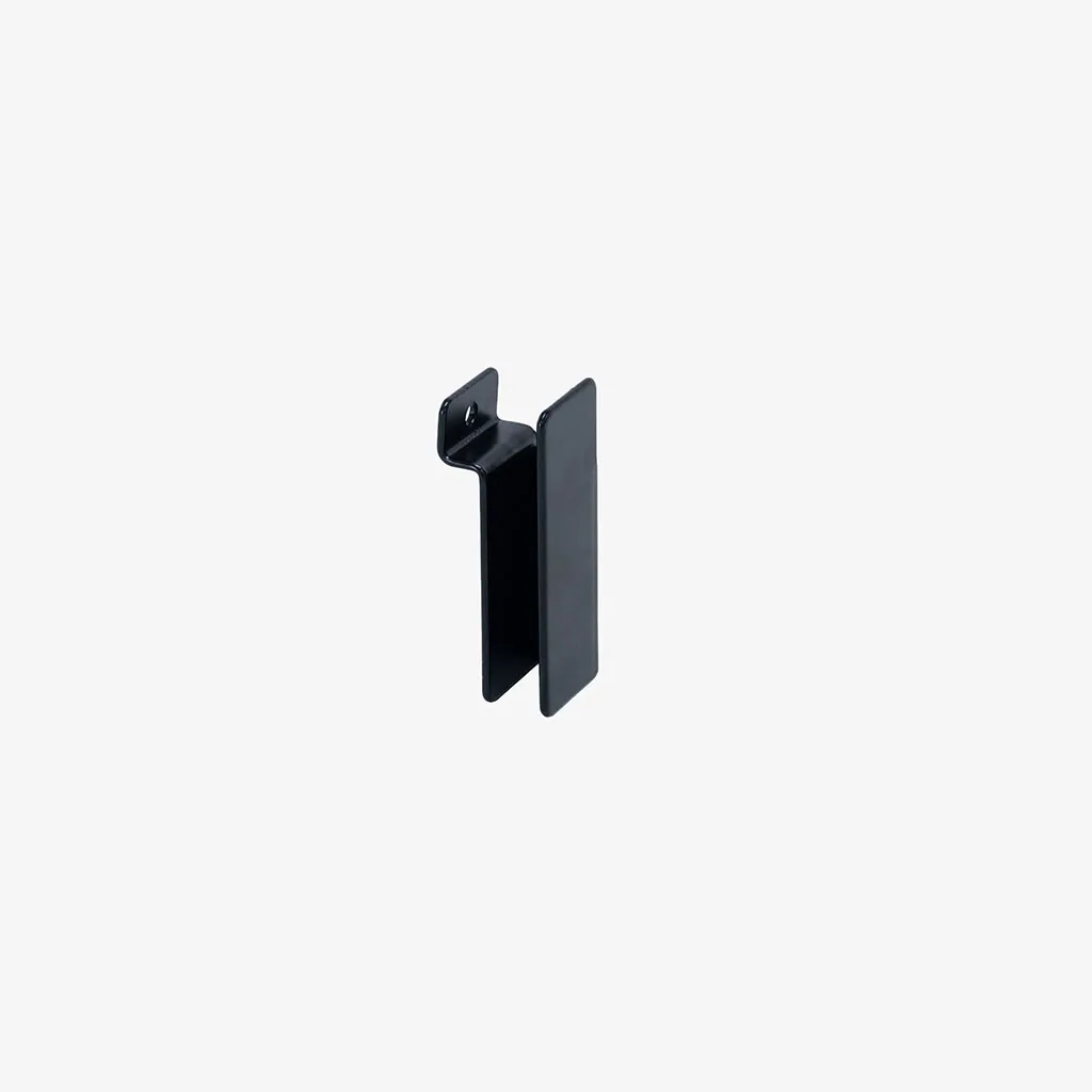Black Right Tile Hook 12mm