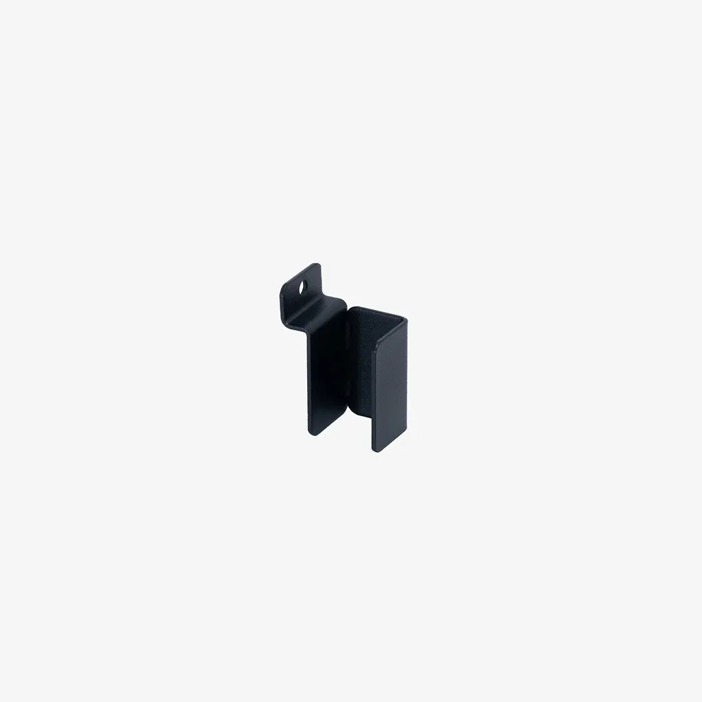 Black Right Tile Hook - 22mm