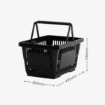 Shopping Basket – Black