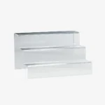 Large Acrylic Shelf 3 Tier Riser Counter Display 400mm