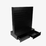 Black On Black Double Sided Centre Bay Gondola With Draws