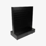 Black On Black Double Sided Centre Bay Gondola With Draws