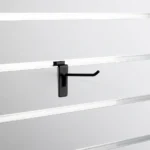 100mm Heavy Duty Black Slatwall Hook