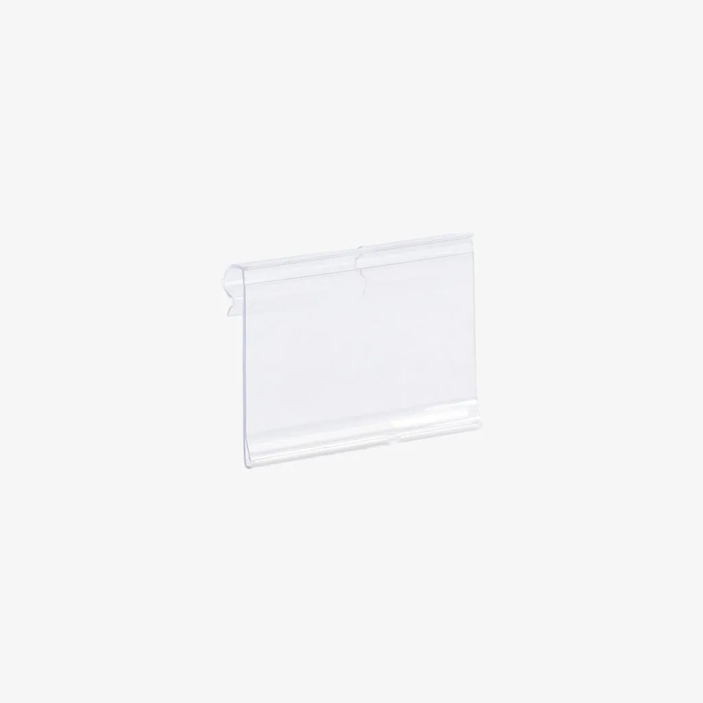 Flipper Scan Ticket Holder for Slatwall/Pegboard Hook 62mm x 42mm