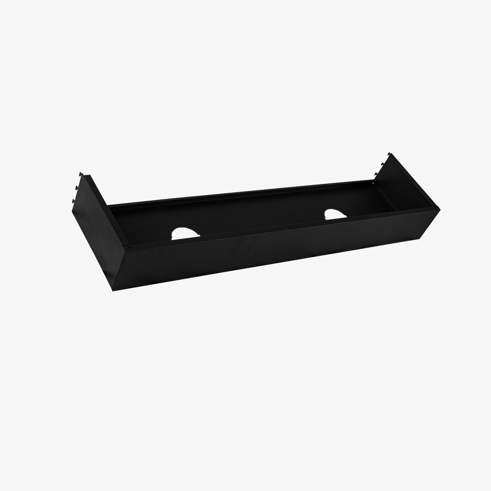 Gondola Shelving Header Light Box – 1200mm Black