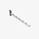 Slatwall Chrome 6 ball waterfall arm 400mm