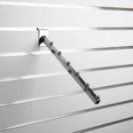 Slatwall Chrome 6 ball waterfall arm 400mm