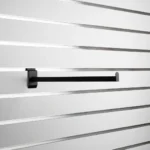 Slatwall Black Straight Display Arm/Bracket Square Profile 400mm