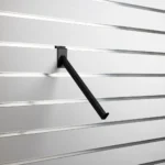 Slatwall Black Angled Bracket 300mm