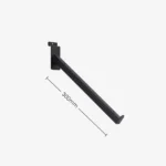 Slatwall Black Angled Bracket 300mm