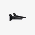 Slatwall Black Adjustable Bracket Pair 200mm