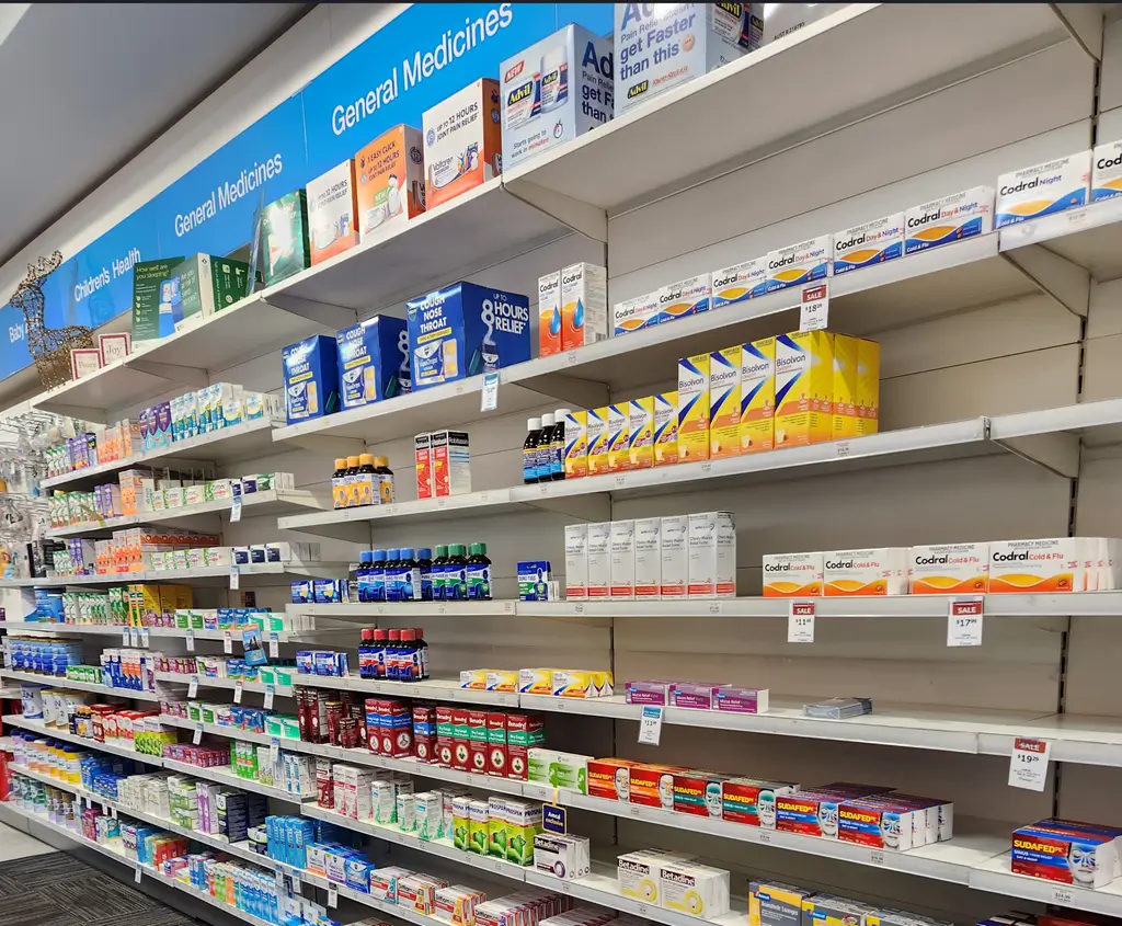 Shopfittings for Pharmacy