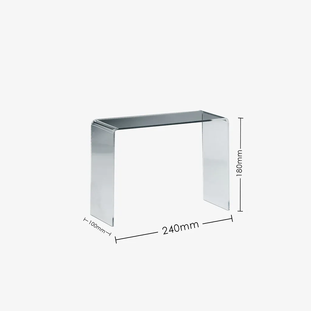Clear Acrylic Display Riser – 240mm x 100mm x 180mm
