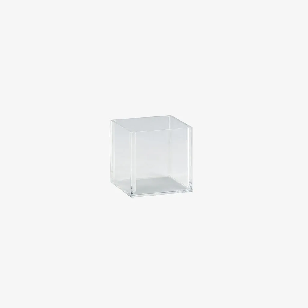 Acrylic Square Counter Box – 100mm x 100mm x 100mm