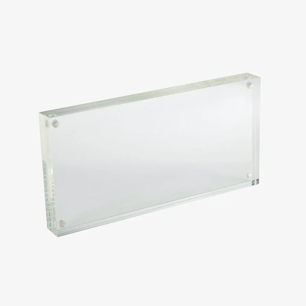 Acrylic Sign-Photo Frame – 400mm × 200mm