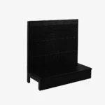 Black Single Sided Volcano Pegboard Shelving – 1200mm wide Modules