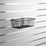 Slatwall Pegboard Basket 300 X 200 X 100mm – Black