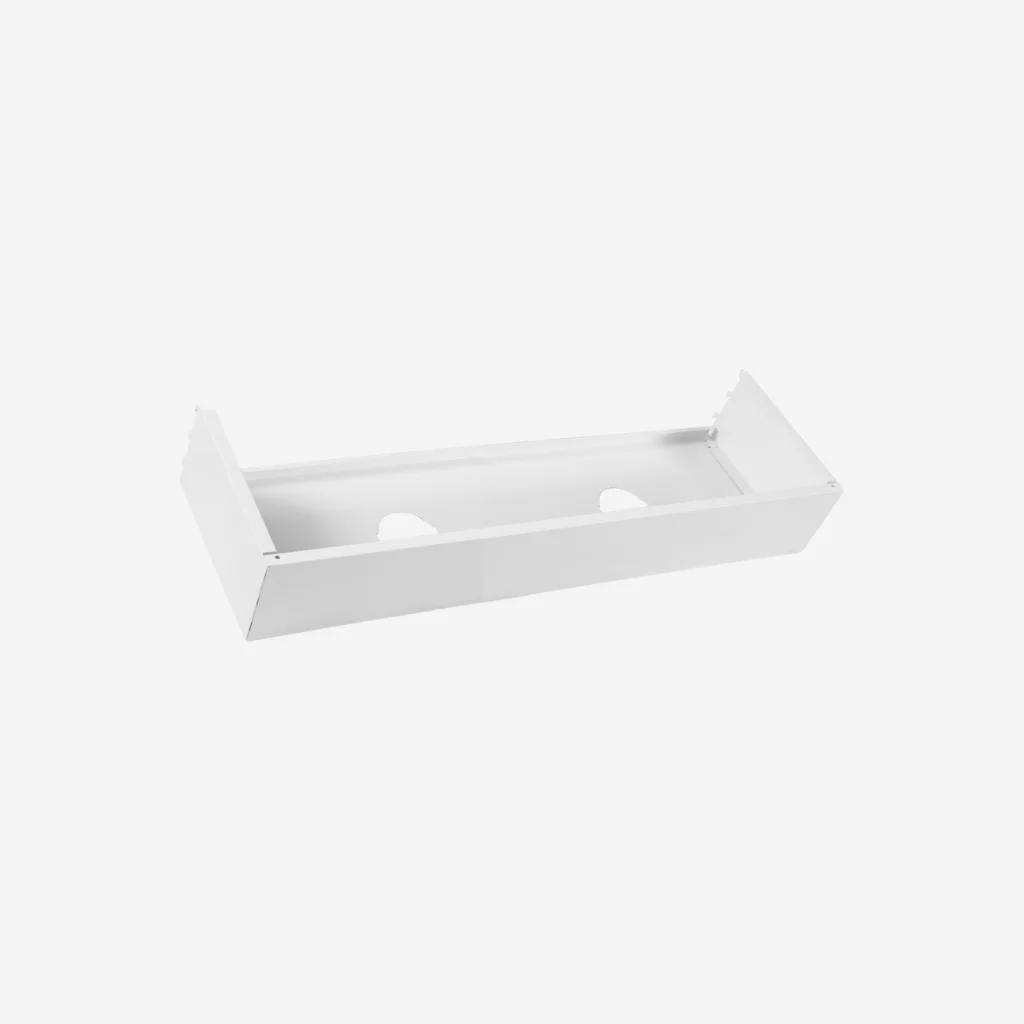 Gondola Shelving Header Light Box - White