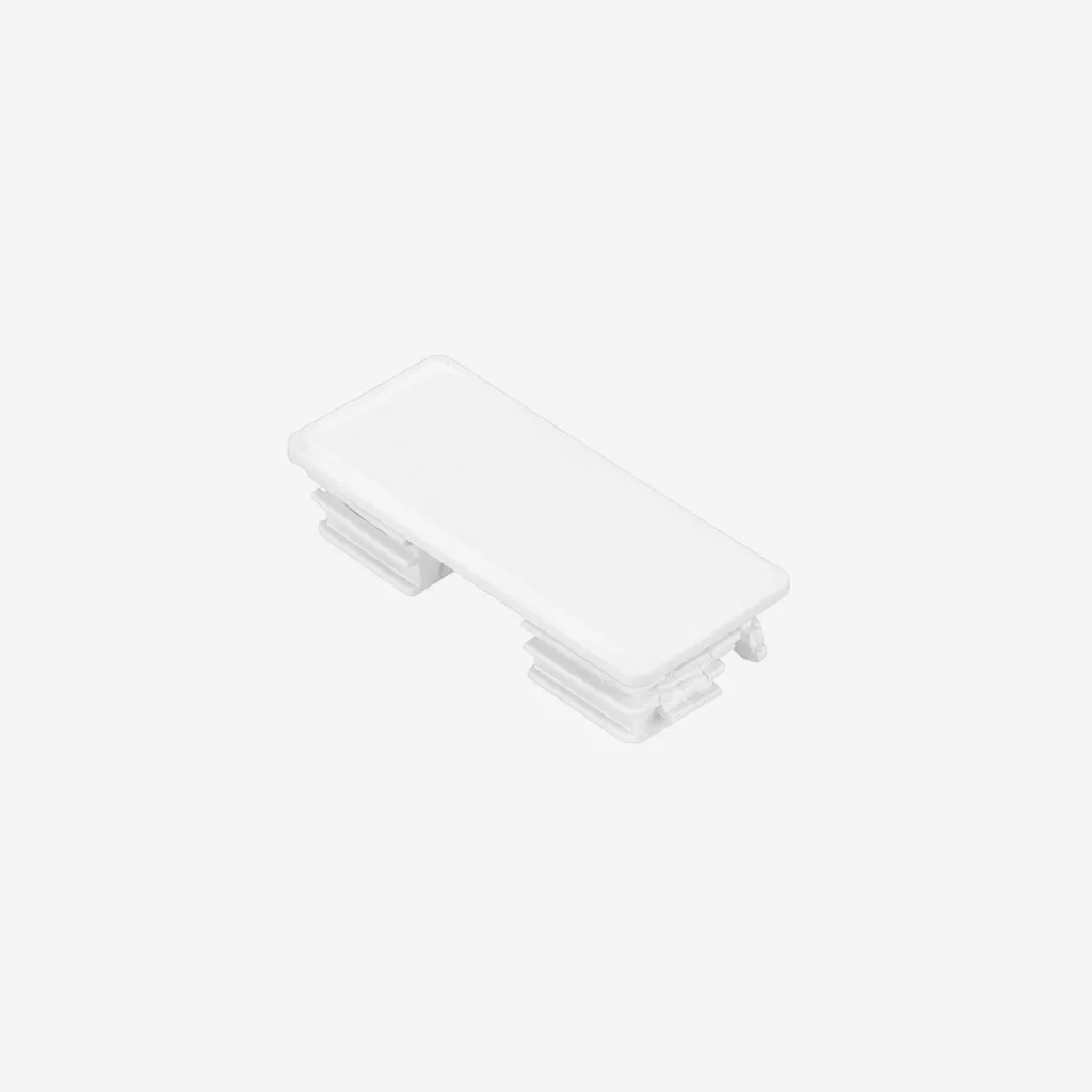 White Gondola Shelving Post Cap