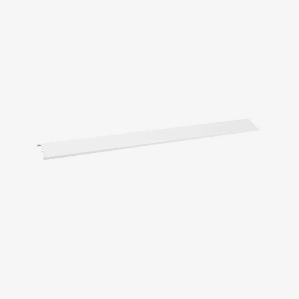 White Gondola Shelving Top Cover 1200mm