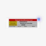 Standard ESL 129mm x 41mm - DE12941WS