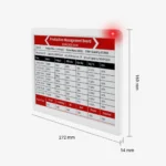 Standard ESL 272mm x 196mm - DE272196WS - Measurements