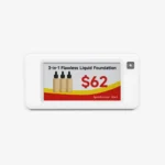 Standard ESL 72mm x 35mm - DE7235WS