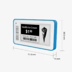Cold Storage ESL 72mm x 39mm