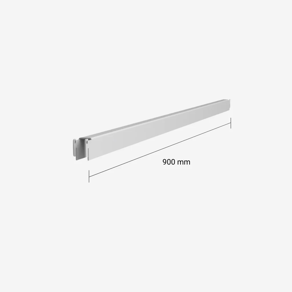 Clothes Rail Bar for 900mm Wide Modules