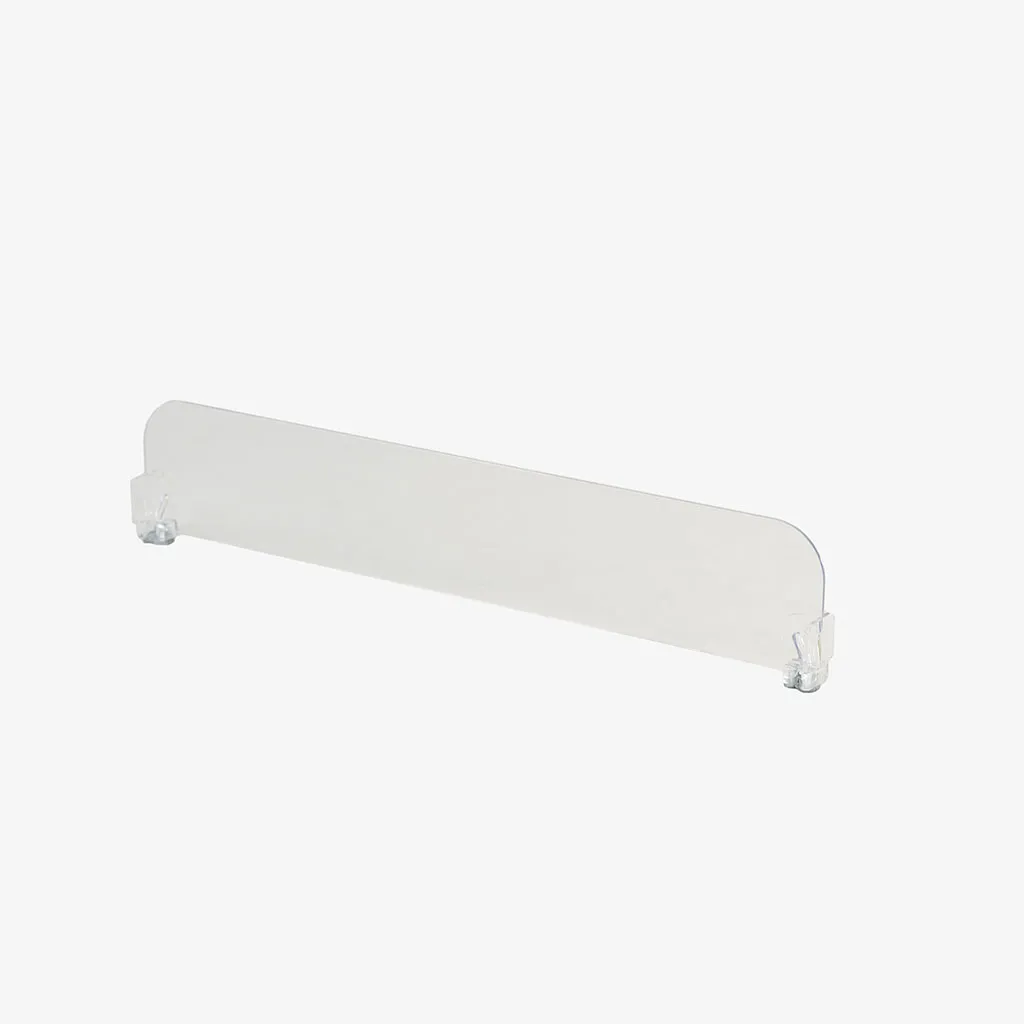 Acrylic Shelf Divider 300mm