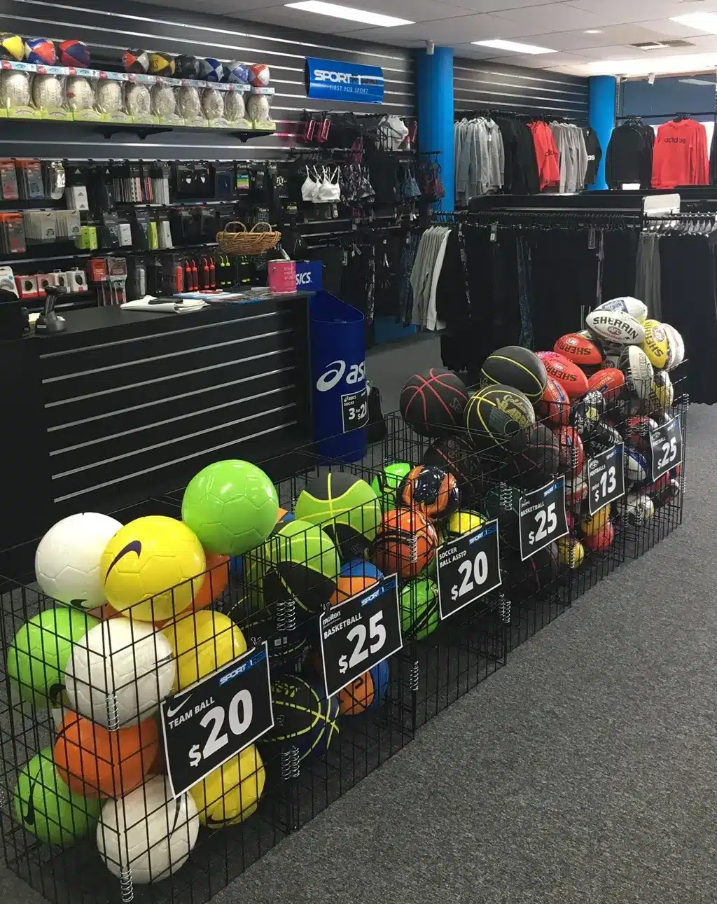 Collapsable Black Retail Baskets