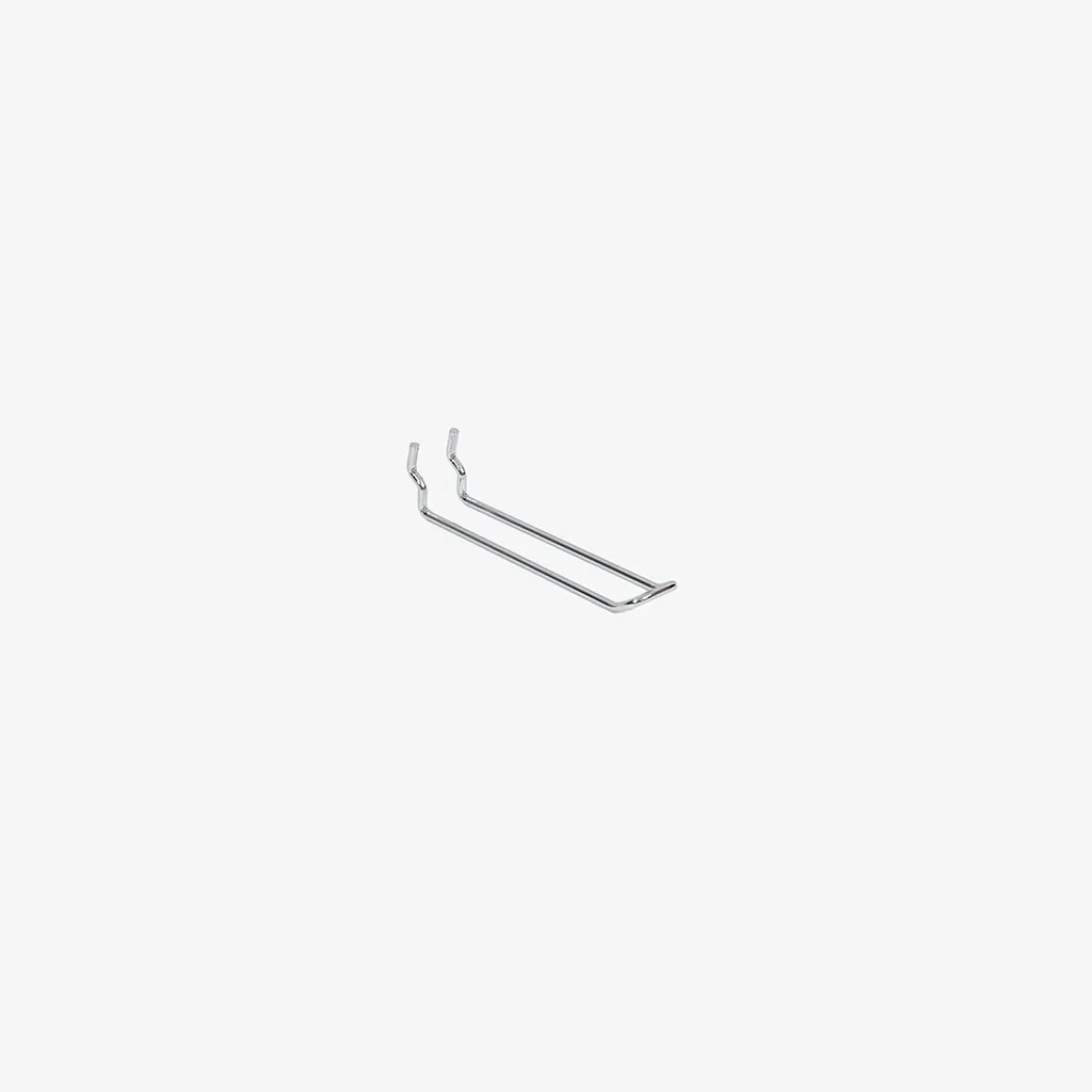 150mm Chrome Pegboard Loop Hook