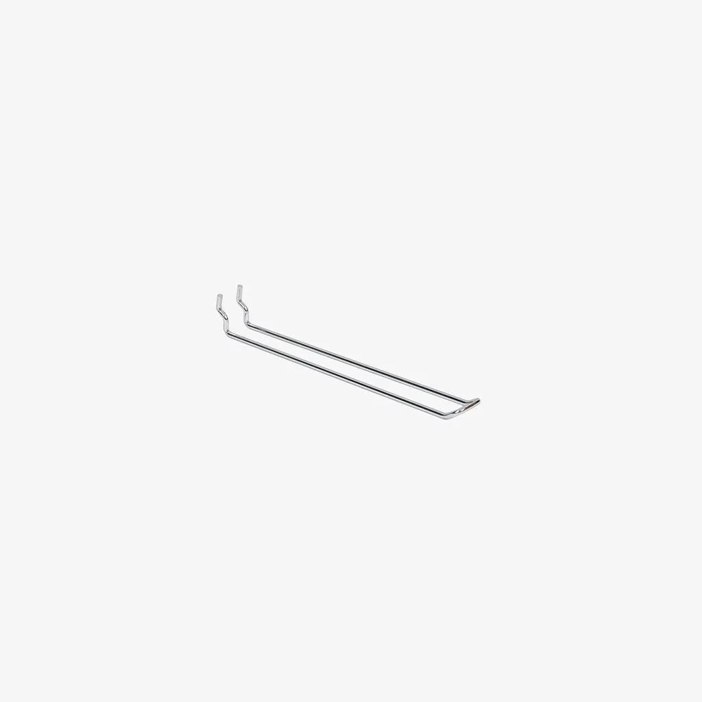 250mm Chrome Pegboard Loop Hook
