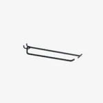 250mm Black Pegboard Price Tag Hook
