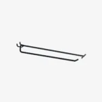 300mm Black Pegboard Price Tag Hook