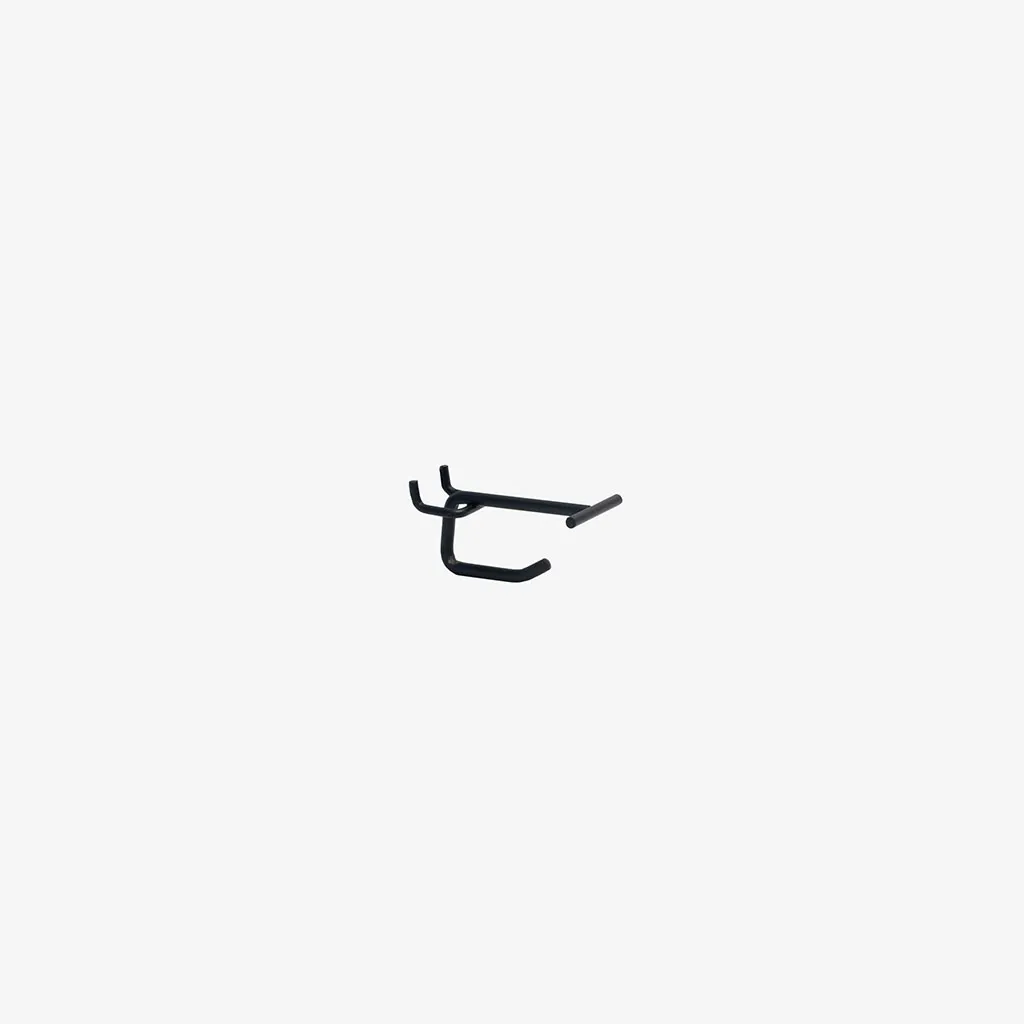 50mm Black Pegboard Price Tag Hook