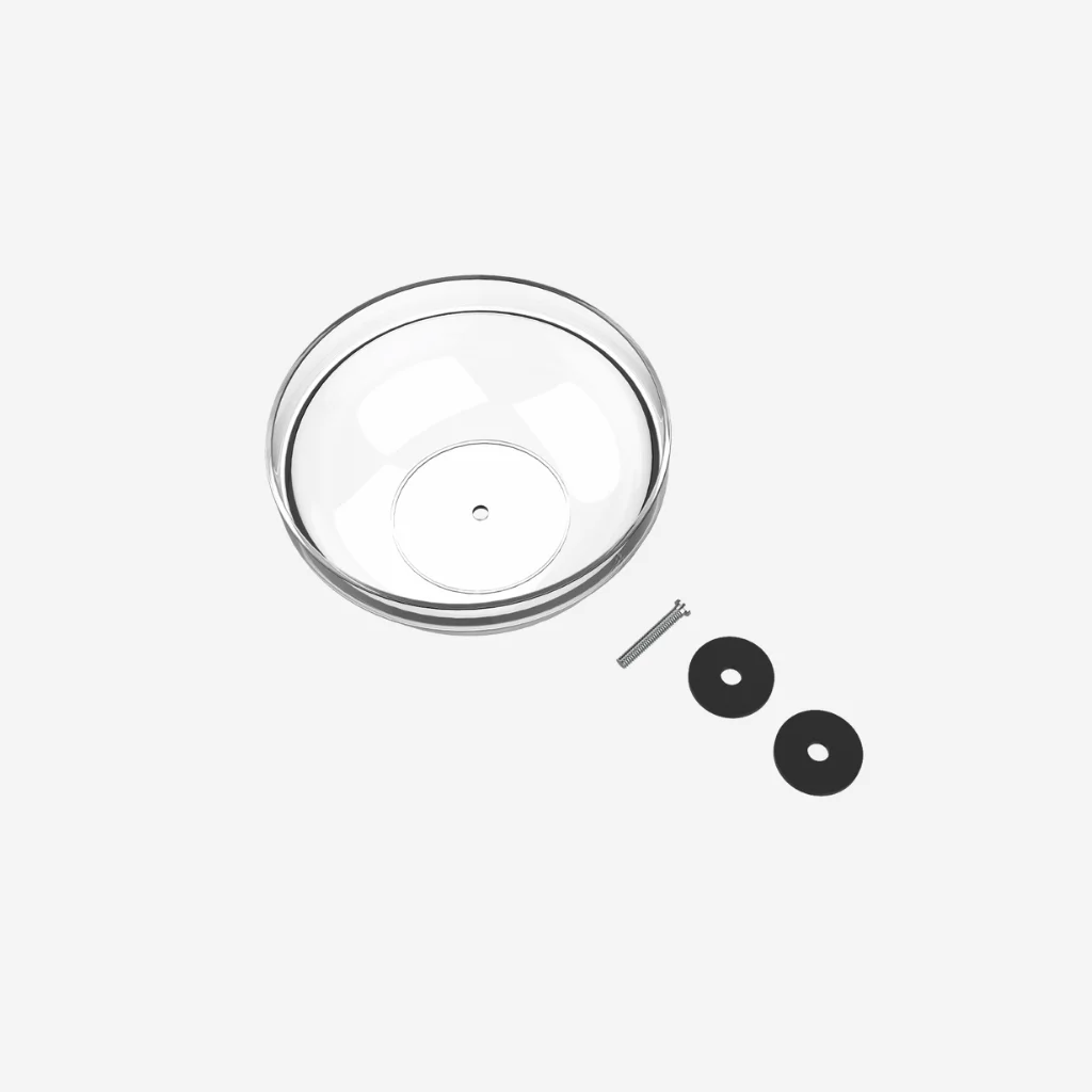 Acylic Clear Bowl with Screw and Spacer