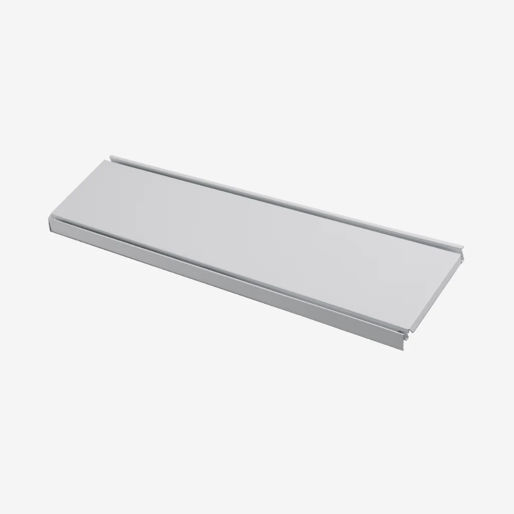 White Metal Shelf - 900mm x 300mm