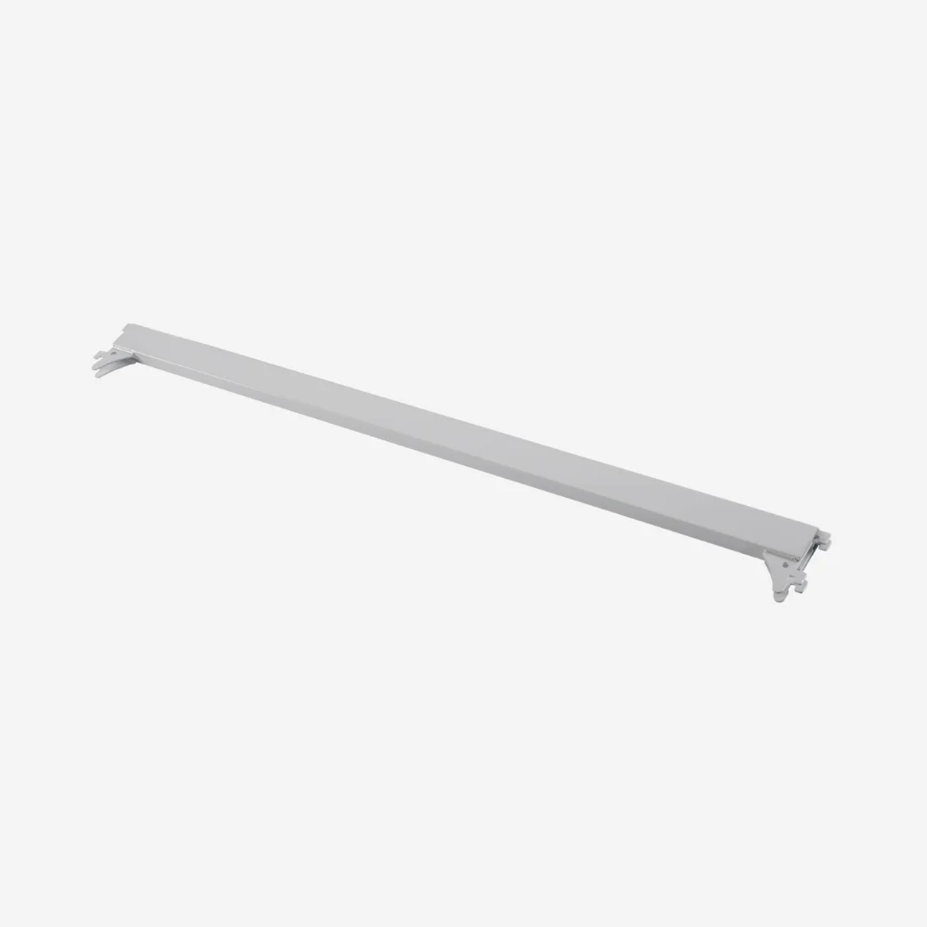 White Tie Bar for Flexible Queue System - 900mm Wide - QSTB90W