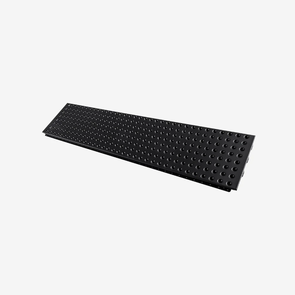 Black Volcano Back Panel - 900mm x 200mm