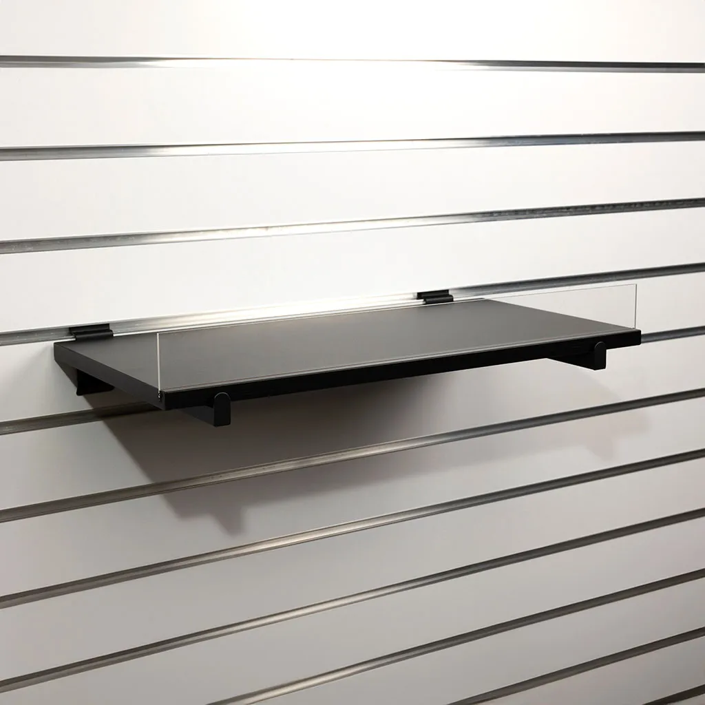 Acrylic Stopper on a MDF Shelf 600 x 300