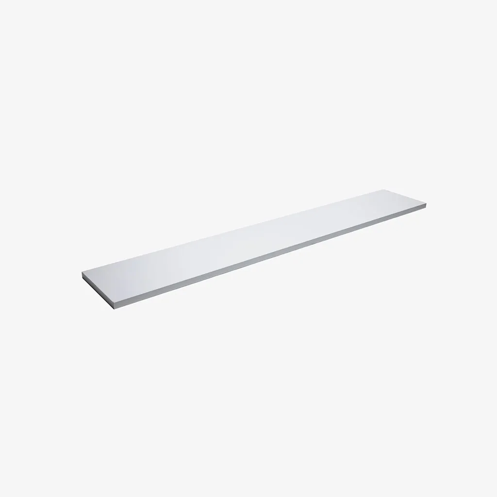 White MDF Shelf 1160mm x 200mm