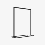 Black Clothing Rack Without Base – 1200mm Wide